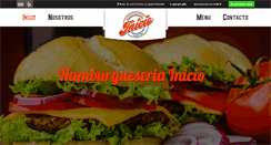 Desktop Screenshot of hamburgueseriainicio.com