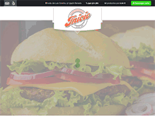 Tablet Screenshot of hamburgueseriainicio.com